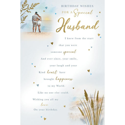 Picture of SPECIAL HUSBAND BIRTHDAY CARD